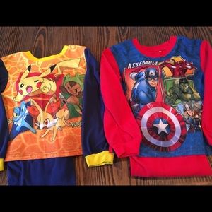 Boys size 6/7 pajamas